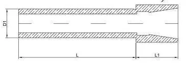 SL Side-Lock ER Extension Rod: dimension drawing with catalogue reference labels