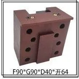 Servo Turret Face Tool Holder: original photograph and selection code F90*G90*D40*开64, PDF page 9