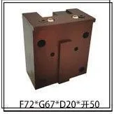 Servo Turret Face Tool Holder: original photograph and selection code F72*G67*D20*开50, PDF page 9