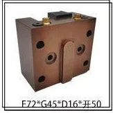 Servo Turret Face Tool Holder: original photograph and selection code F72*G45*D16*开50, PDF page 9