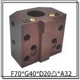 Servo Turret Boring Tool Holder: original photograph and selection code F70*G40*D20台*A32, PDF page 9