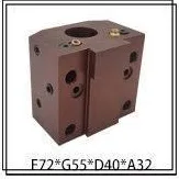 Servo Turret Boring Tool Holder: original photograph and selection code F72*G55*D40*A32, PDF page 9